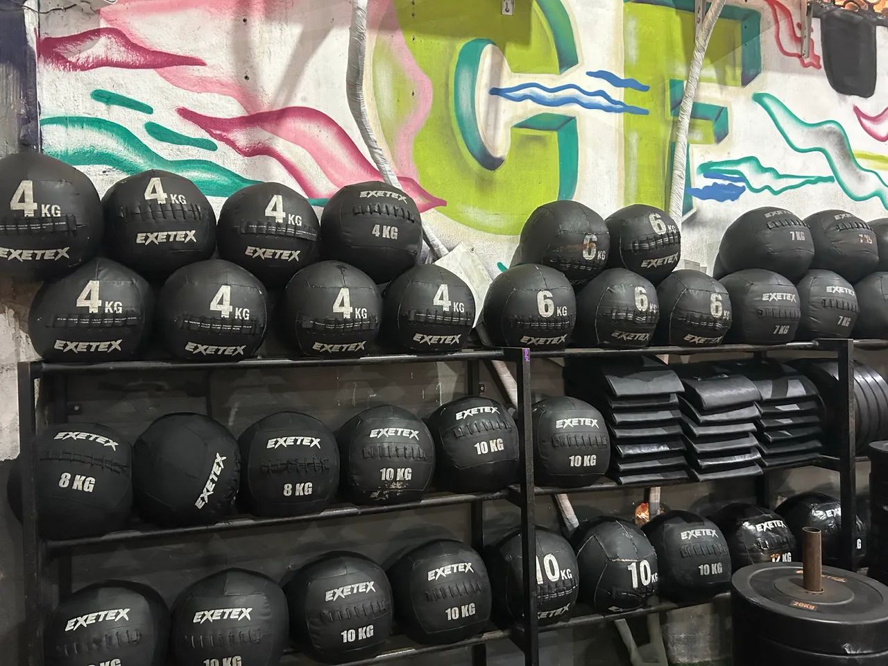 Bolas de couro para treinamento funcional  - Foto 3