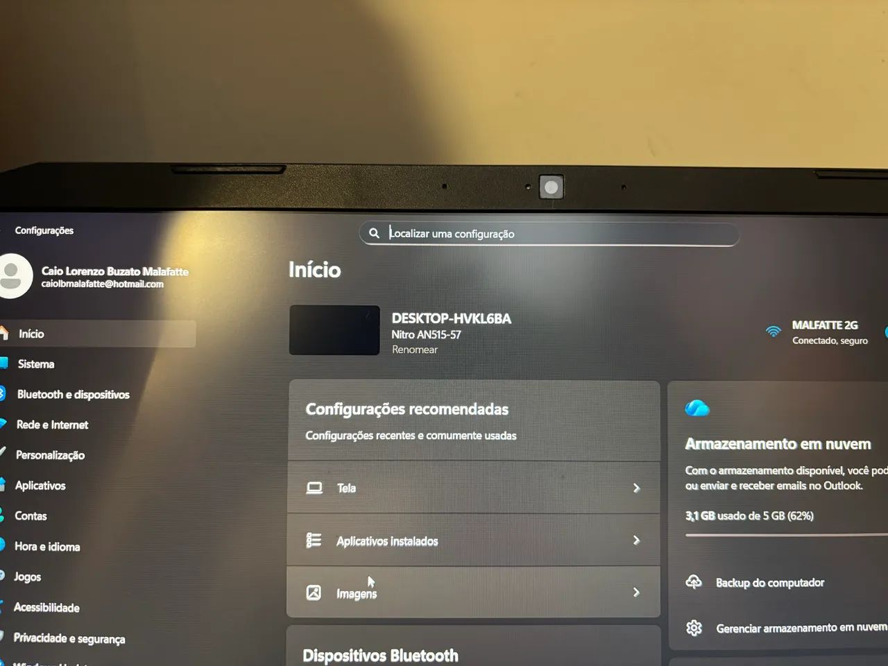 ACER NITRO i7 + RTX3050 - Foto 3
