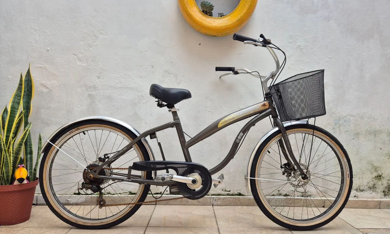 Bicicleta DROP Cruiser Bitronik Retrô Aro 26 - Foto 2