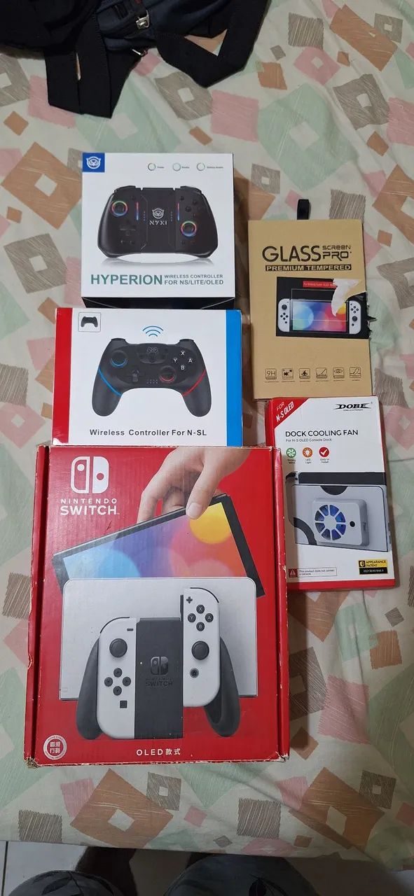 Nintendo switch oled desbloqueado 512gb - Foto 2