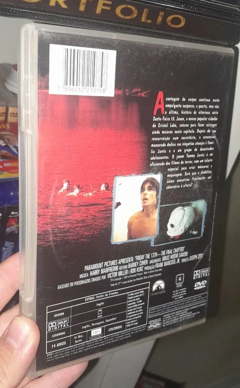 DVD Sexta-Feira 13: O Capítulo Final e Parte V  - Foto 5