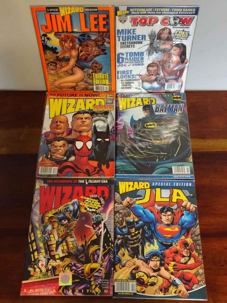 Pacote com 6 Wizards Special Editions (Importadas) 