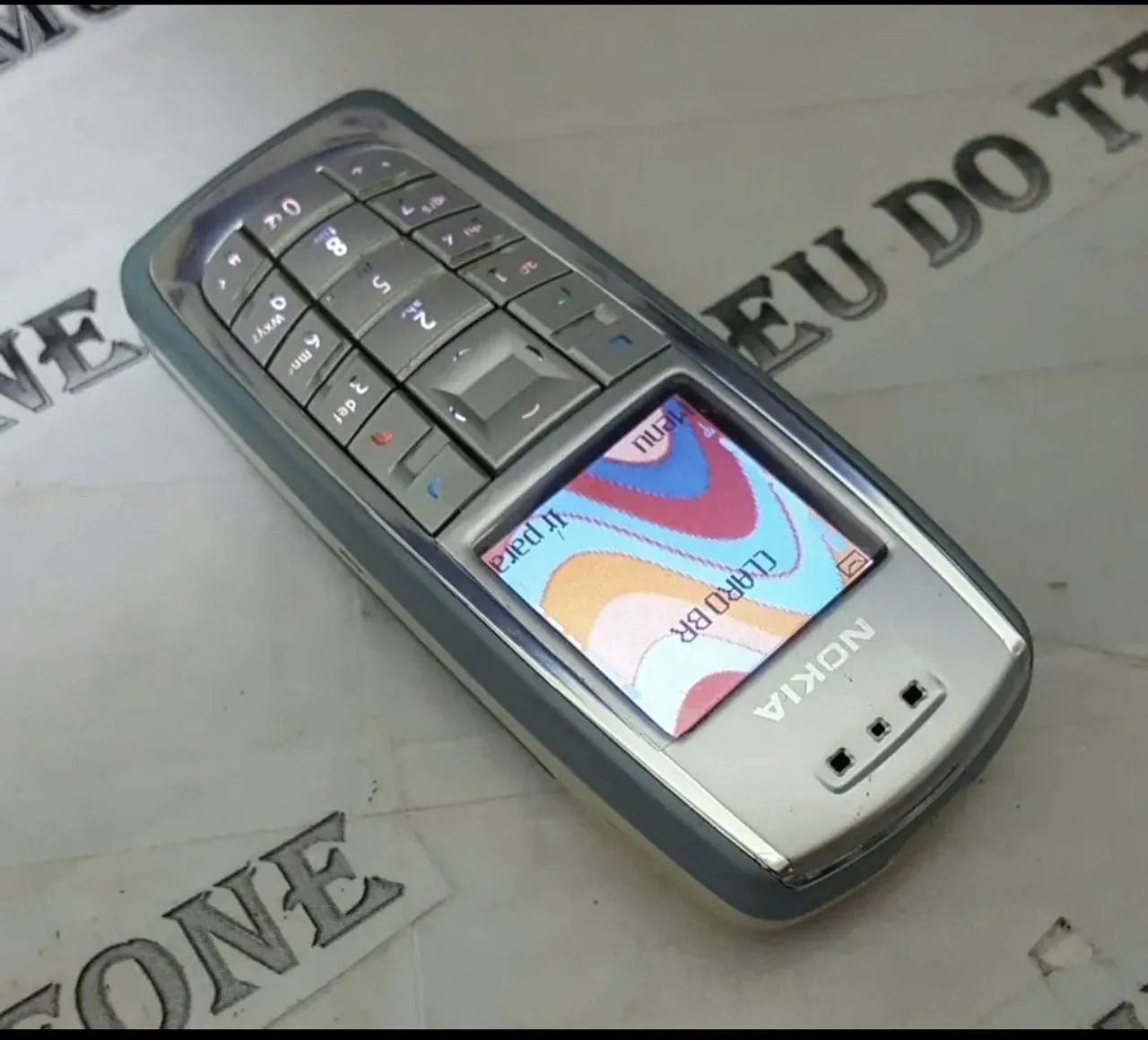Nokia 3120 celular antigo RELIQUIA 2003 lindo 