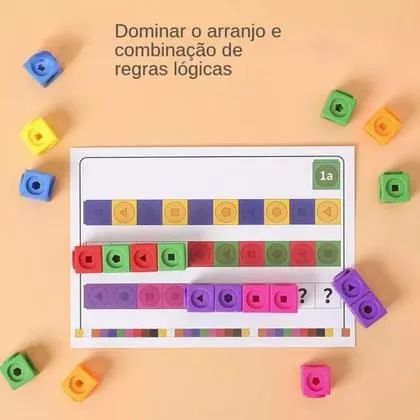 Conjunto de blocos. Matemático  - Foto 5