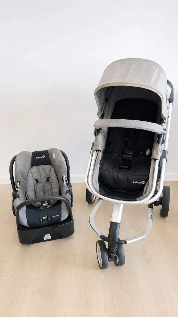 Carrinho de bebê Safety 3 em 1