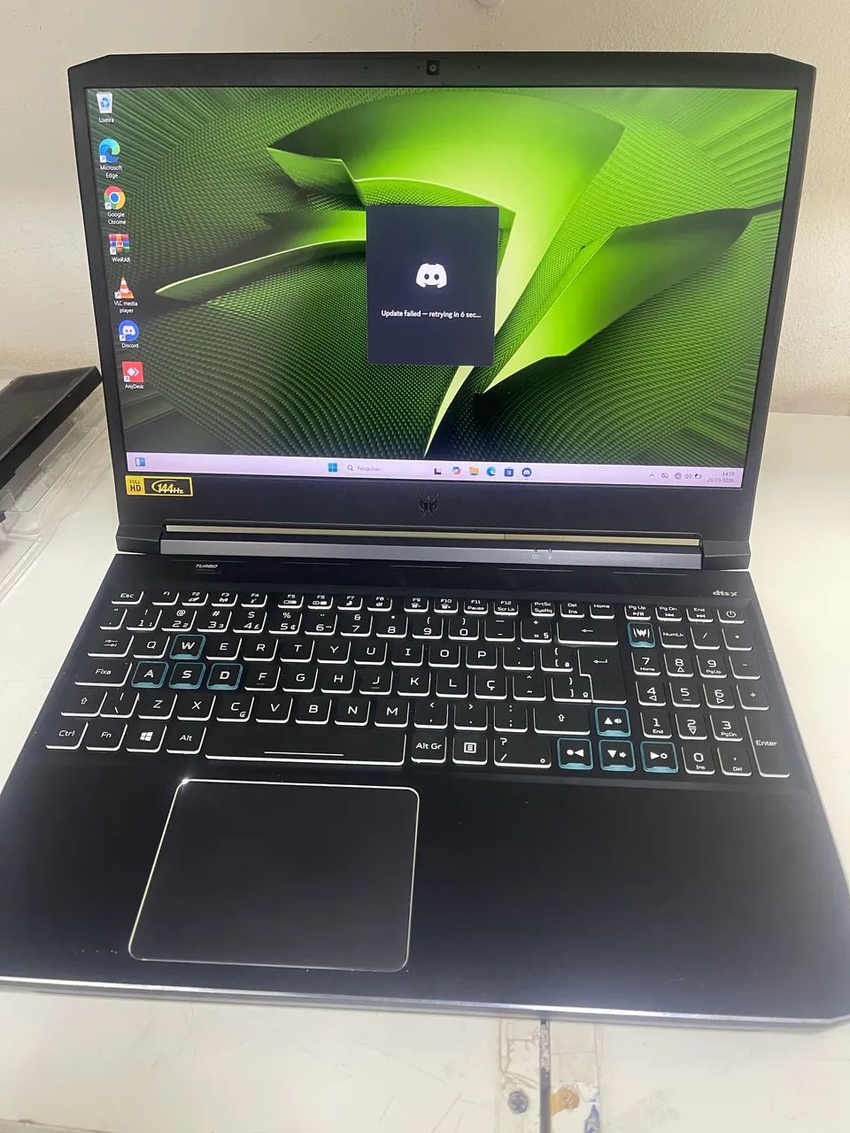 Acer Predator estado de zero !