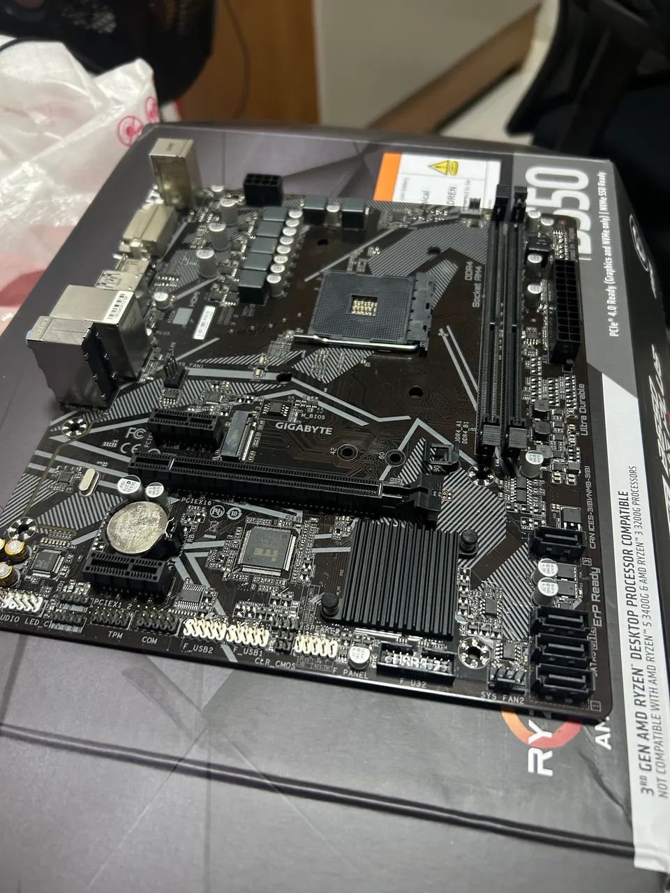 Placa mãe Gigabyte A520m-h