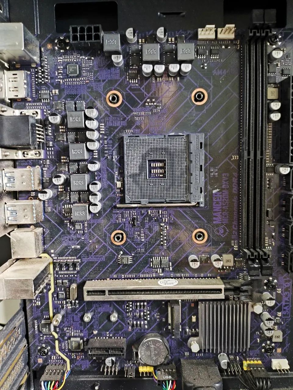 PLACA MÃE DDR4 A520M - Foto 2