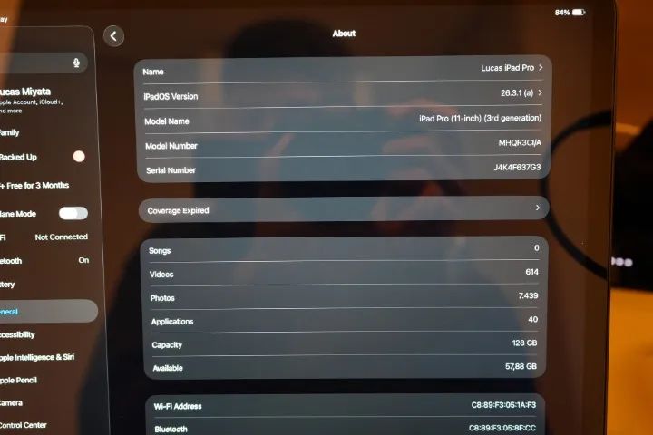 iPad Pro M1 11 polegadas + Magic Keyboard + Apple Pencil 2