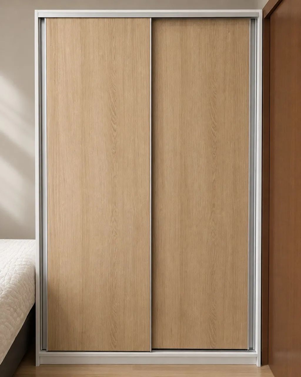 Guarda-roupa 2 portas de correr 140x250cm em MDF - Foto 2