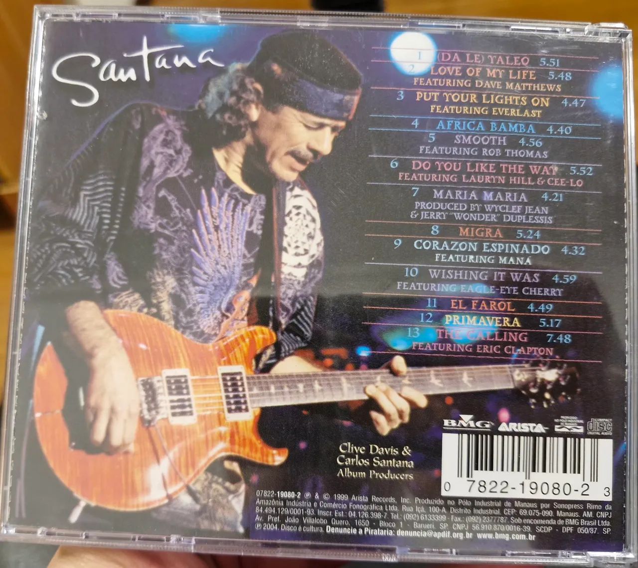 Cd - Santana - Supernatural  - Foto 3