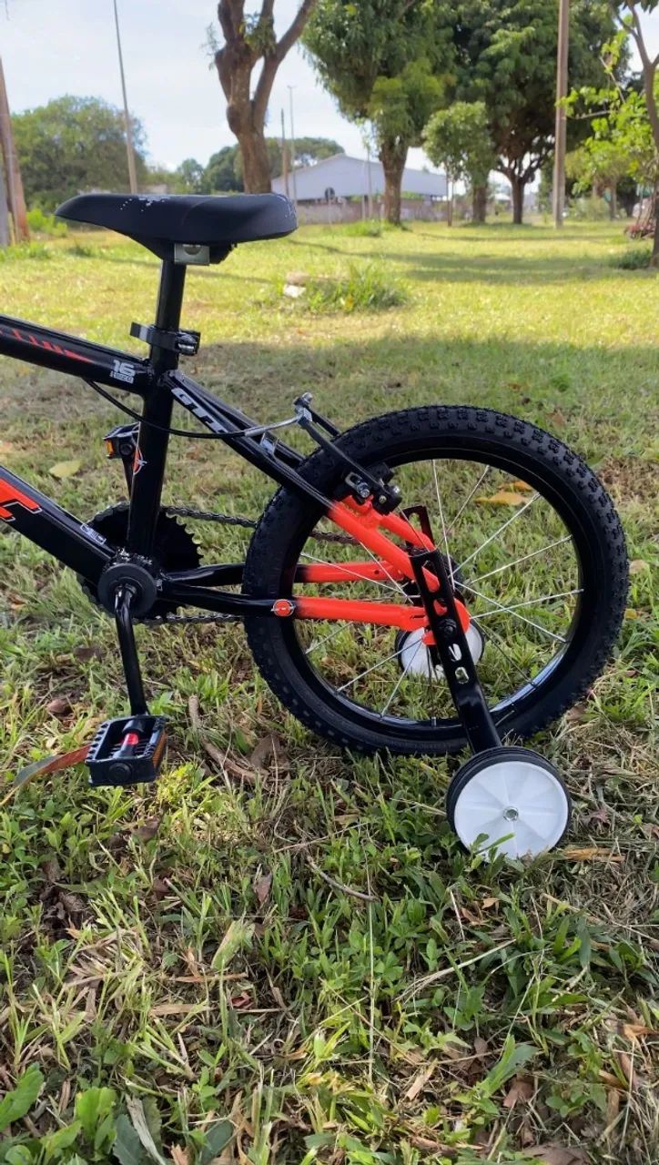 BICICLETA INFANTIL ARO 16 GTI DE ALUMINIO NOVA - Foto 4