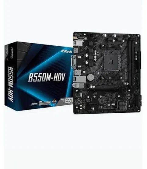 Placa mãe b550m HDV (COM POSSÍVEL DEFEITO)