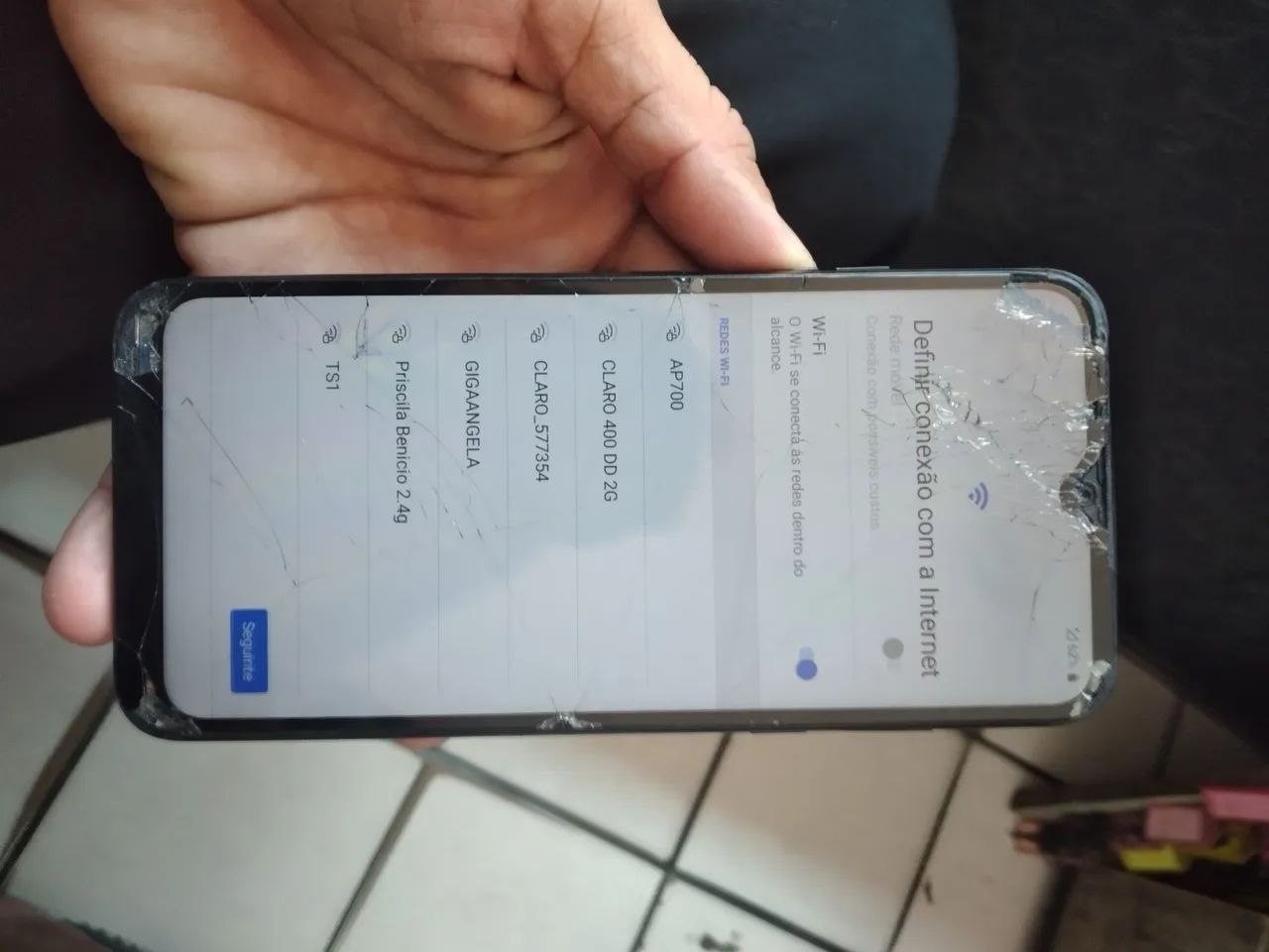 Celular LG K41S R$120