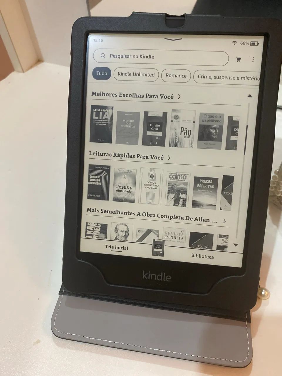 Novo Kindle Paperwhite 11a Geração Tela 6.8 - Tablets e E-Readers