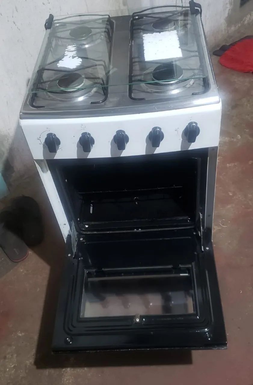 Fogão 4bcs branco realc  - Foto 3