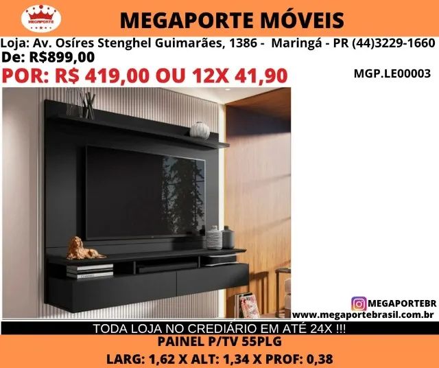 PAINEL DE TV ATE 55 POLEGADAS  - Foto 2