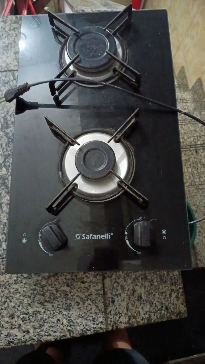 Fogão de 2 bocas cooktop