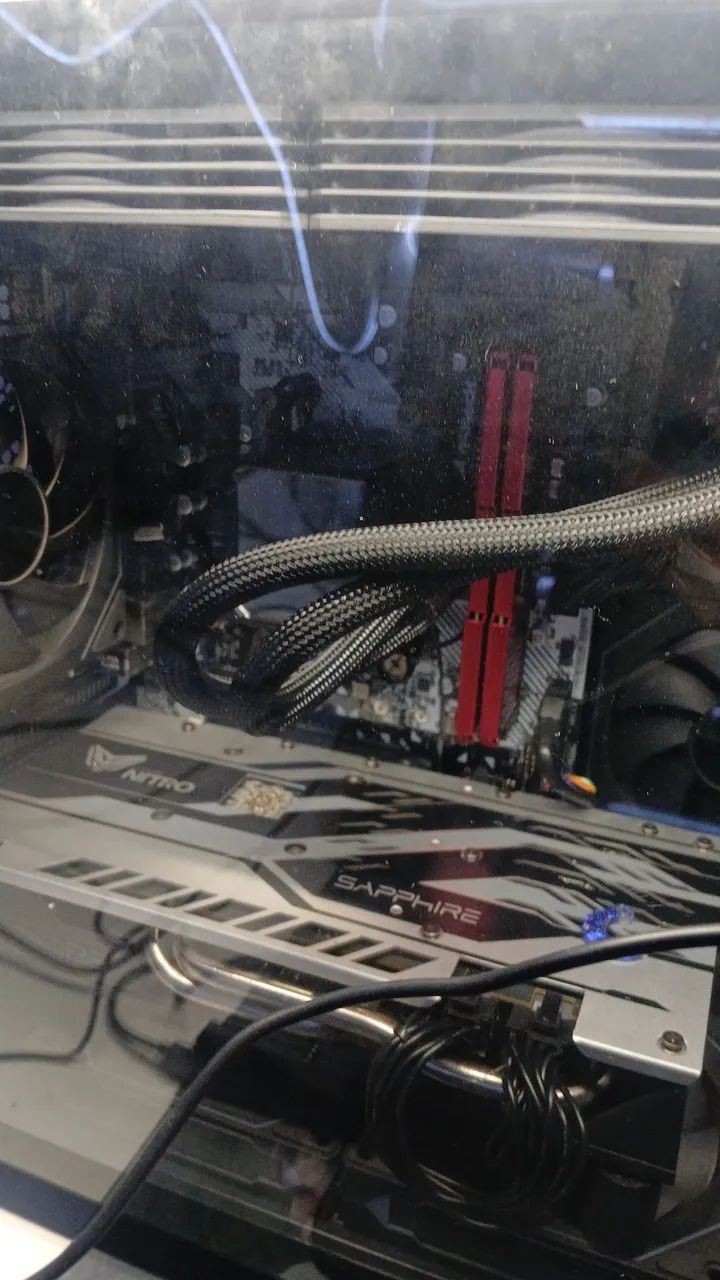 Placa-Mãe B450M AsRock HDV - 4 meses de uso - Excelente (C/ Caixa e acessórios) - Foto 5