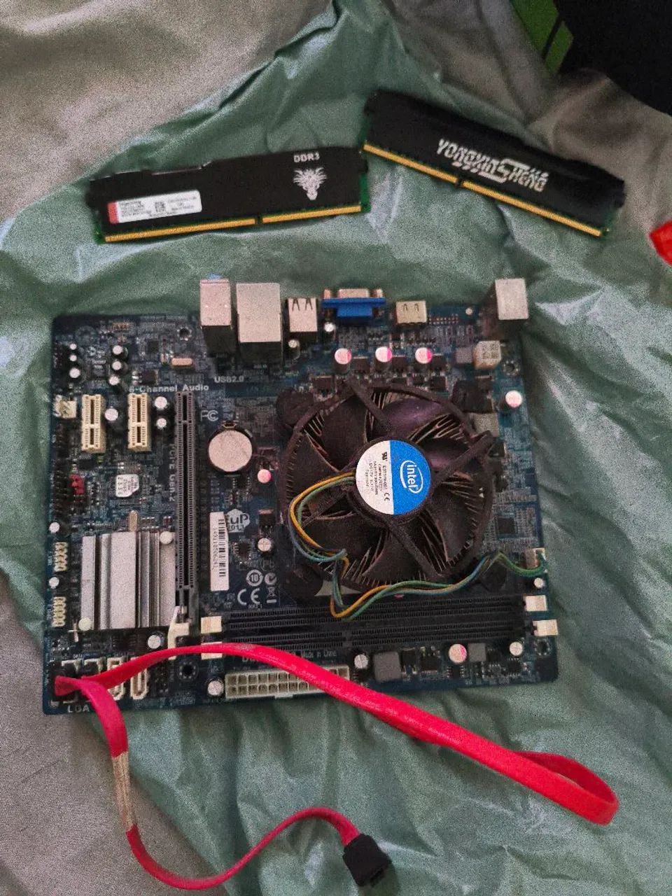 Kit placa + processador i7 3770+ 16 GB ram