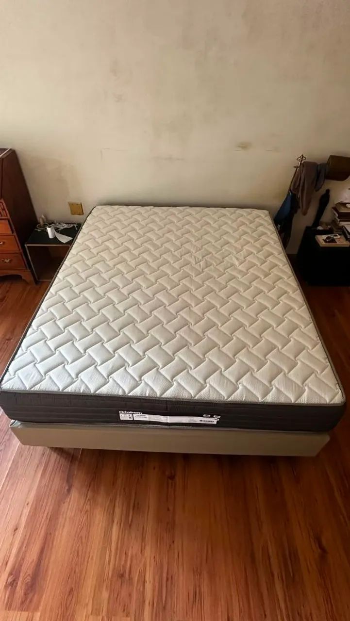 Cama box queem Ortobom
