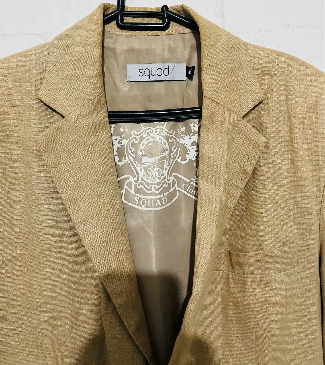 Blazer de Linho Squad. Tam G - Foto 3