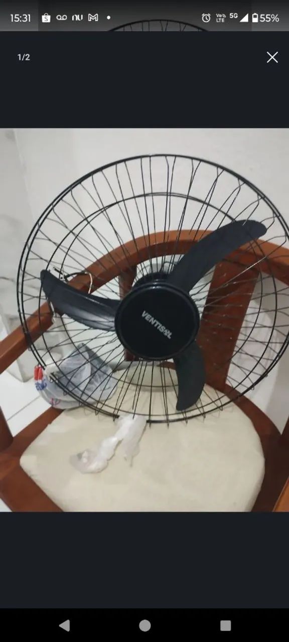 Ventilador de parede 