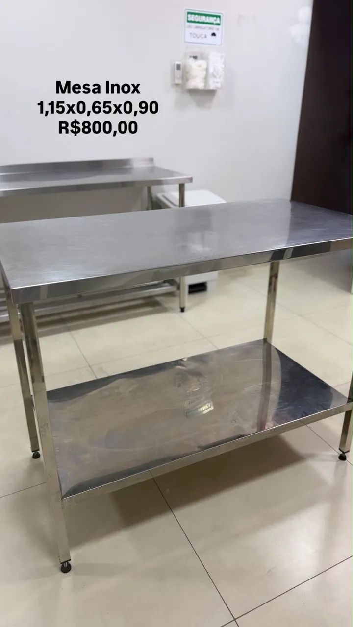 Mesa de inox 