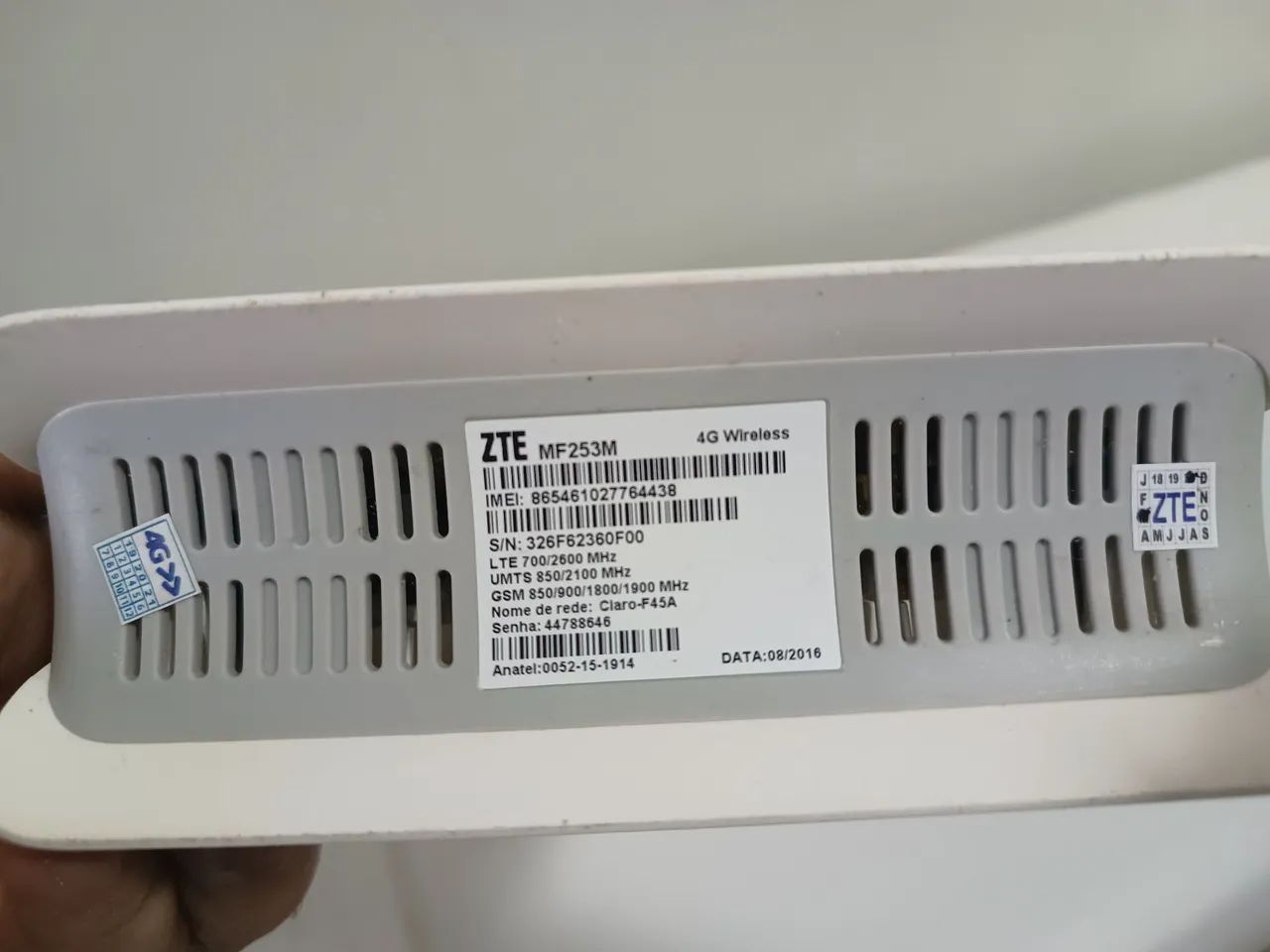 Modem Roteador Zte MF253M LTE Desbloqueado - Foto 5
