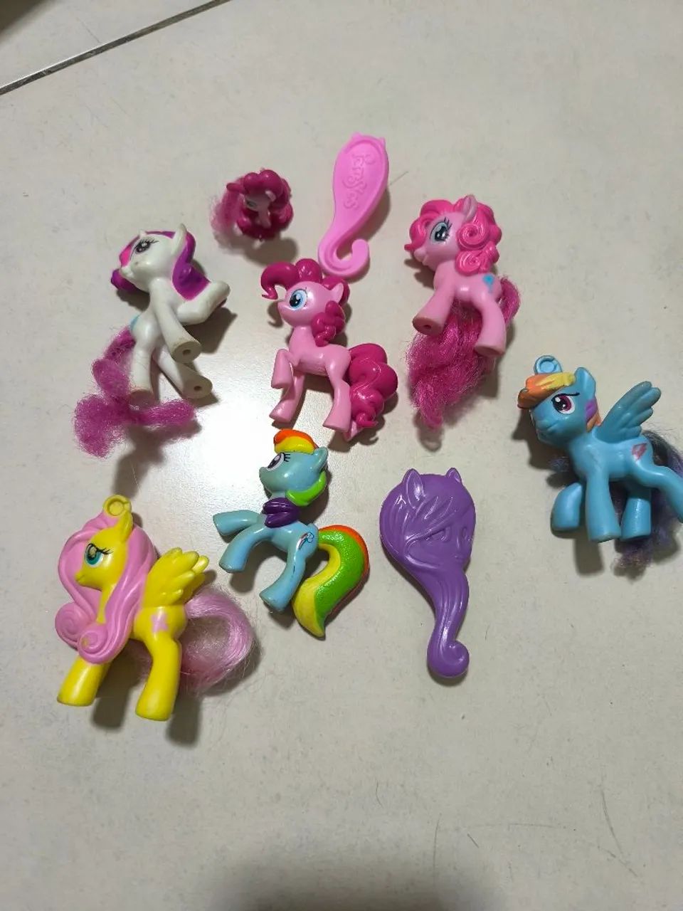 Lote bonecos my little pony 