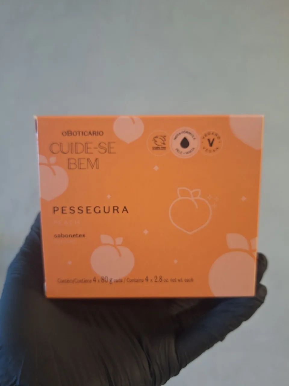Sabonete Pessegura kit com 4und