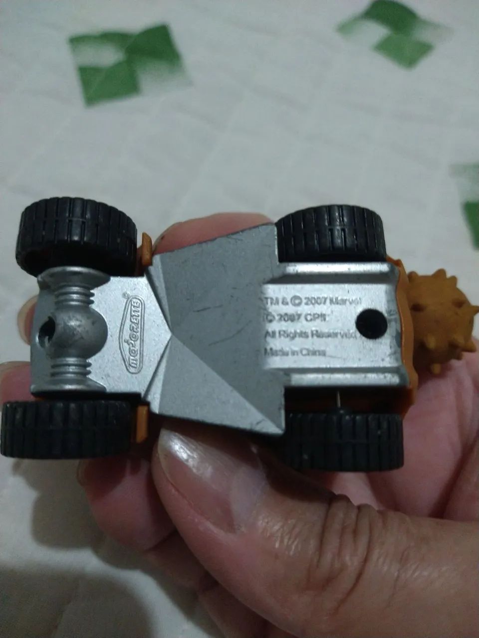 Carrinho Miniatura Majorette Sandman Marvel 2007 - Foto 5