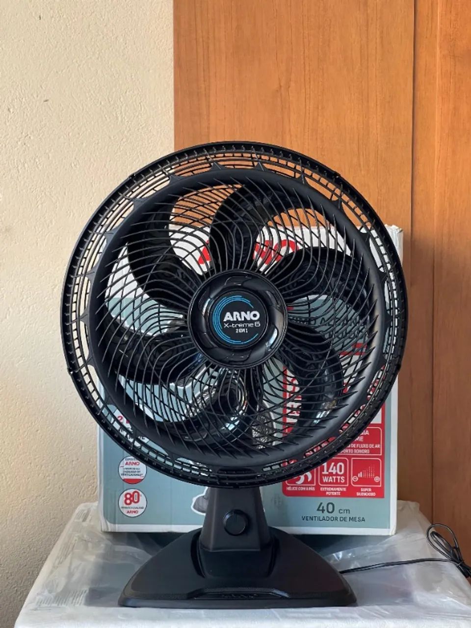 Ventilador Arno 40cm Mesa 