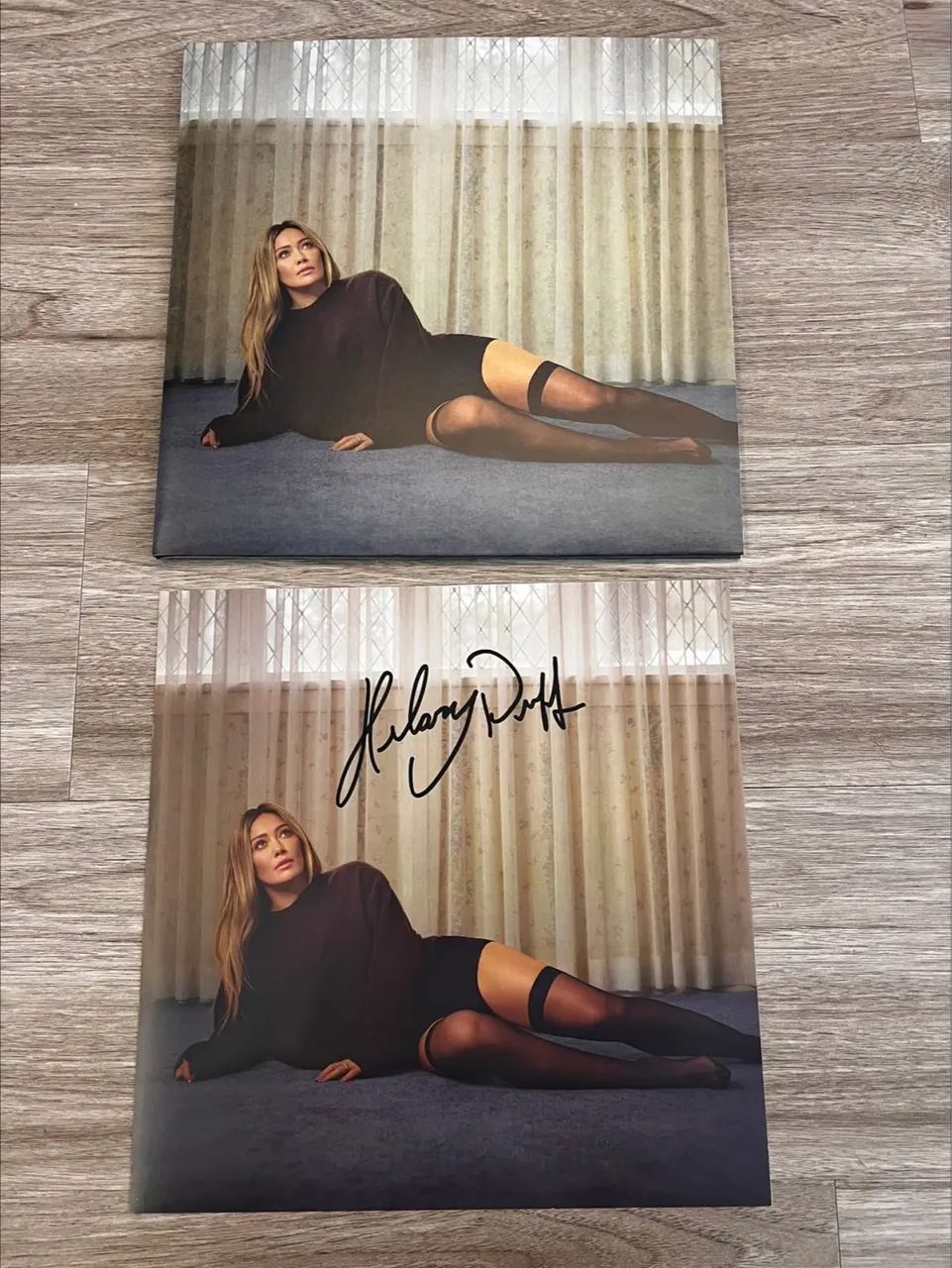 Hilary Duff - Luck Or something Vinil Autografado