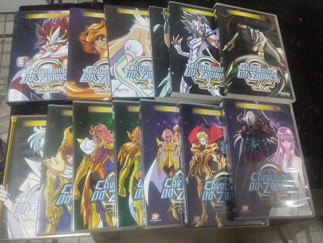 Dvds saga completa caleuris do zodíaco originais  - Foto 3