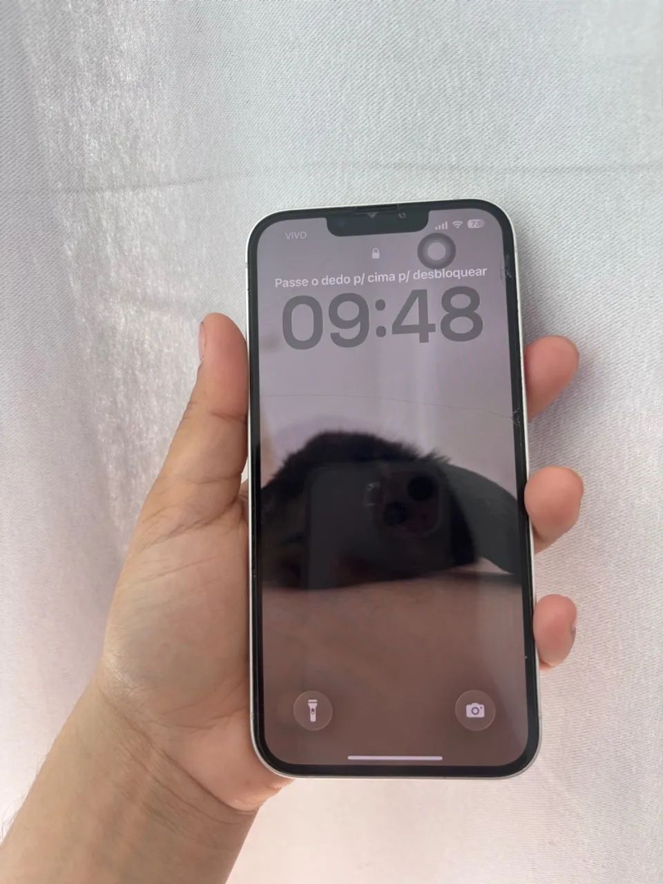 Vendo IPhone 13 Branco Estrelar - 128gigas  - Foto 5