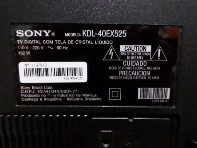 Tv Sony 40 Polegadas Com Defeito - Foto 5
