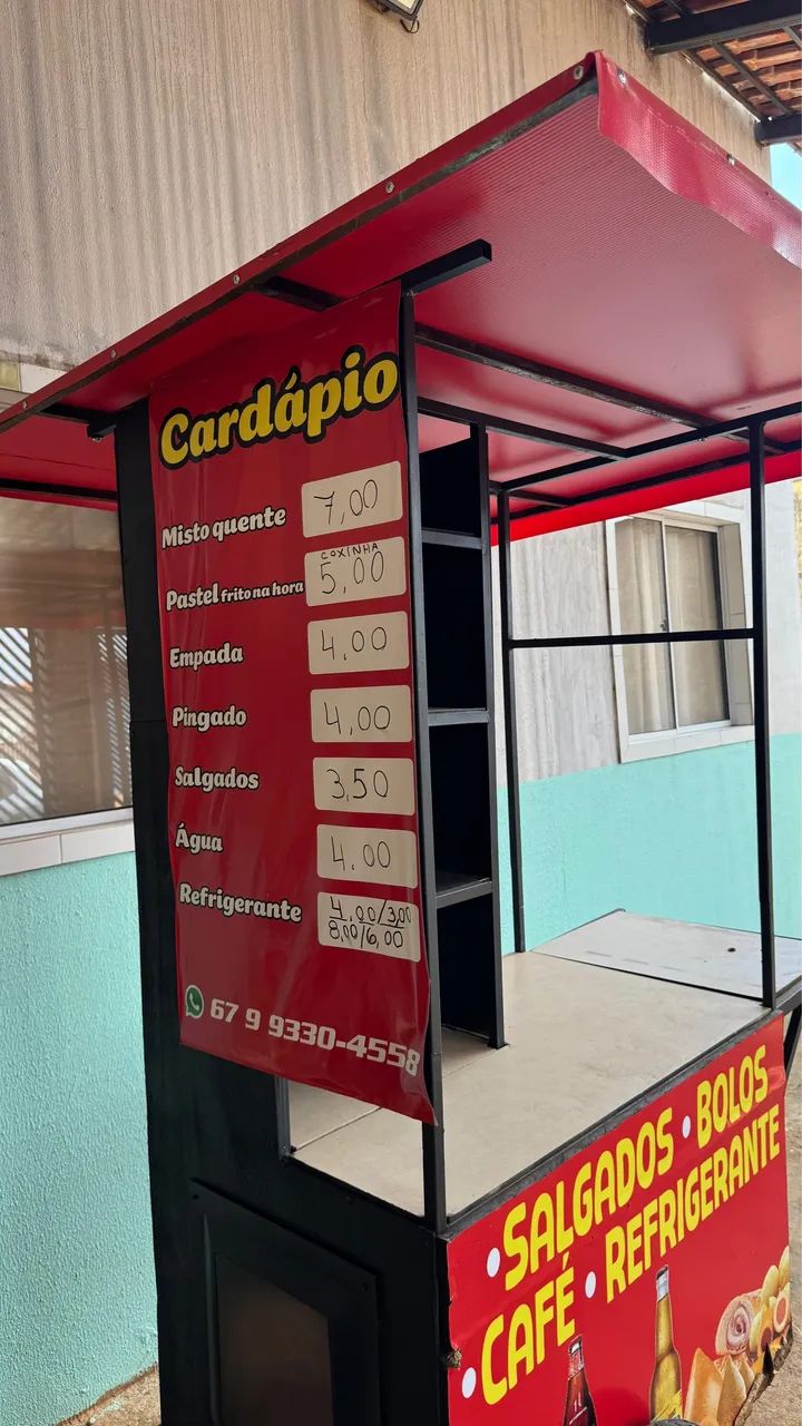 VENDO CARRINHO PARA LANCHES - $3000 - Foto 4