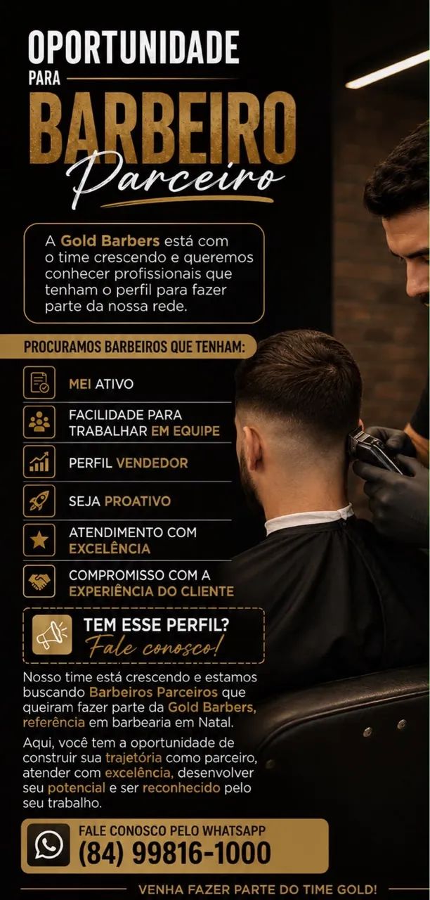 VAGA DE BARBEIRO - Foto 2
