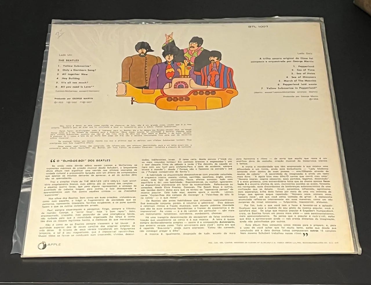 Lp The Beatles - Yellow Submarine (1969) - Foto 2