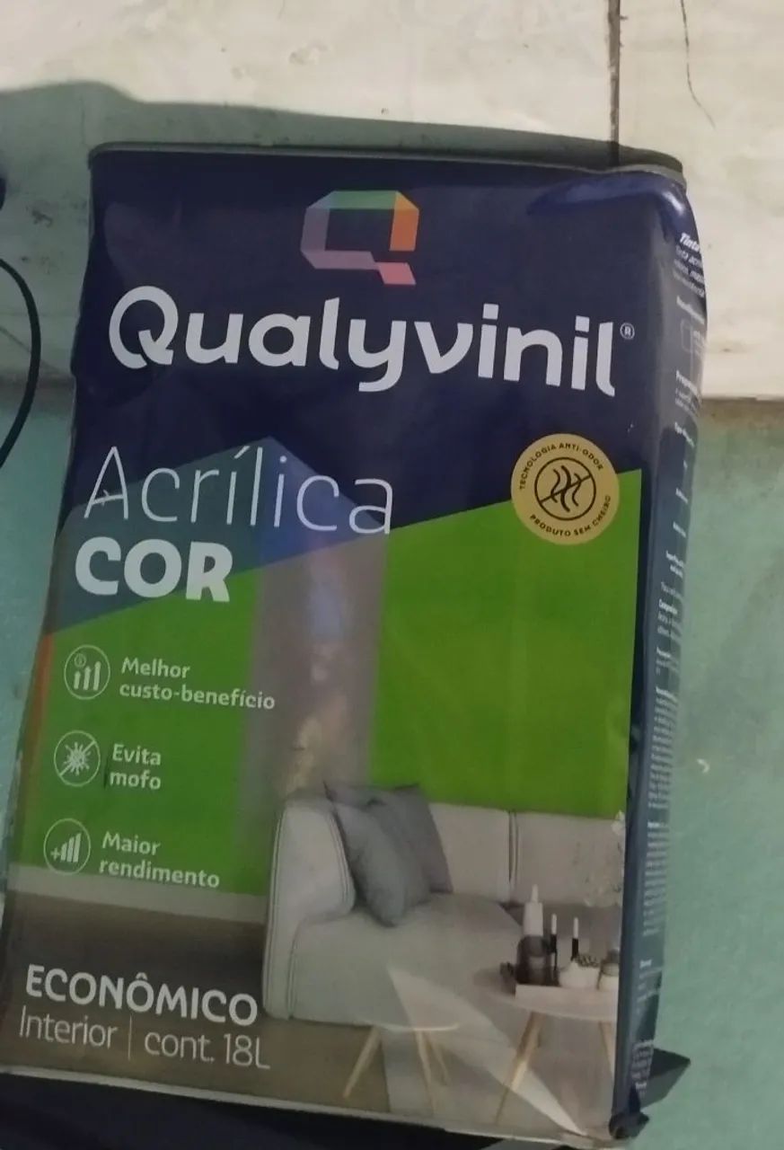 LATA DE TINTA 18L BRANCO GELO NOVA