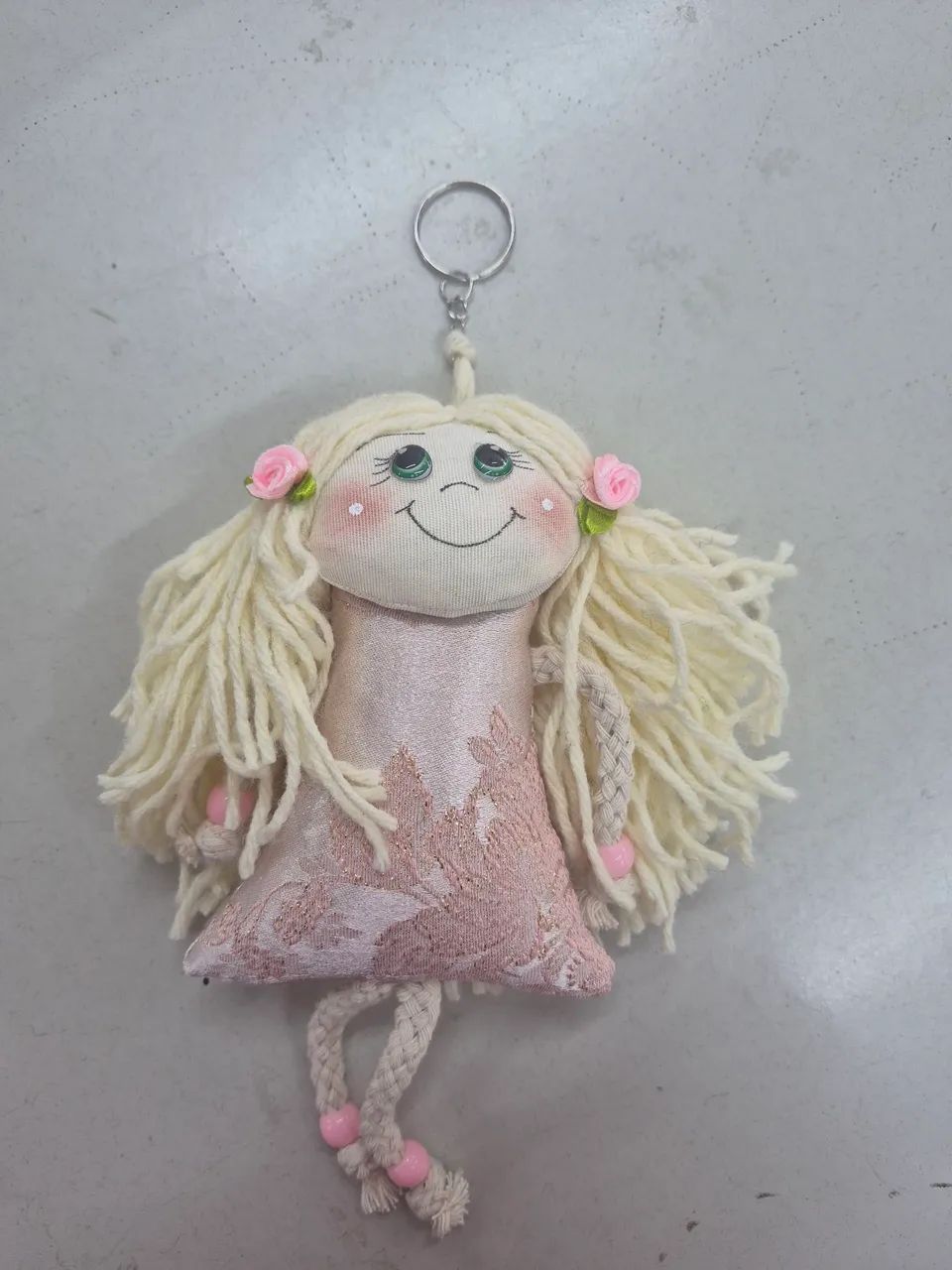  Mini chaveiro Boneca de pano  - Foto 2