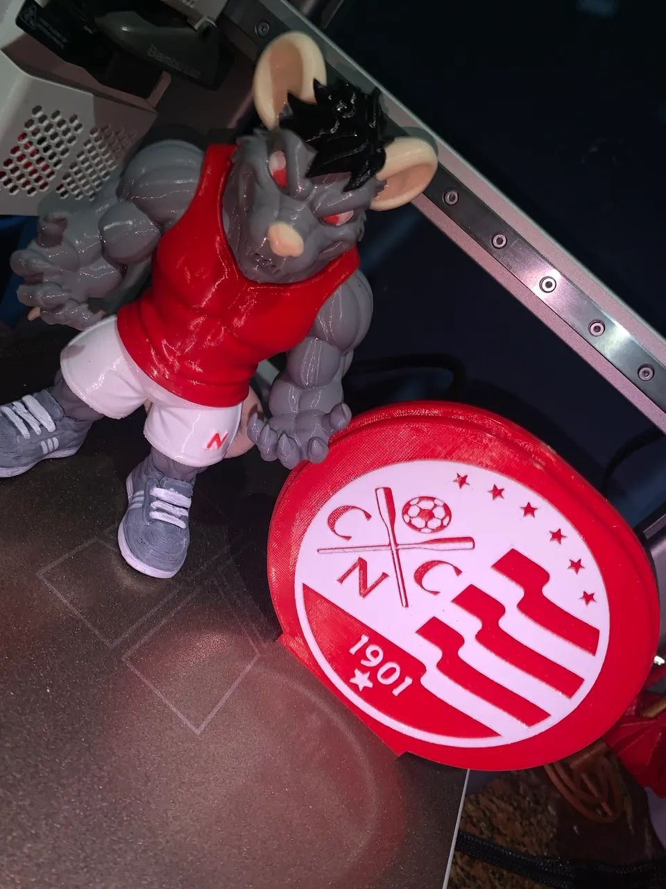 Mascote Náutico em 3D