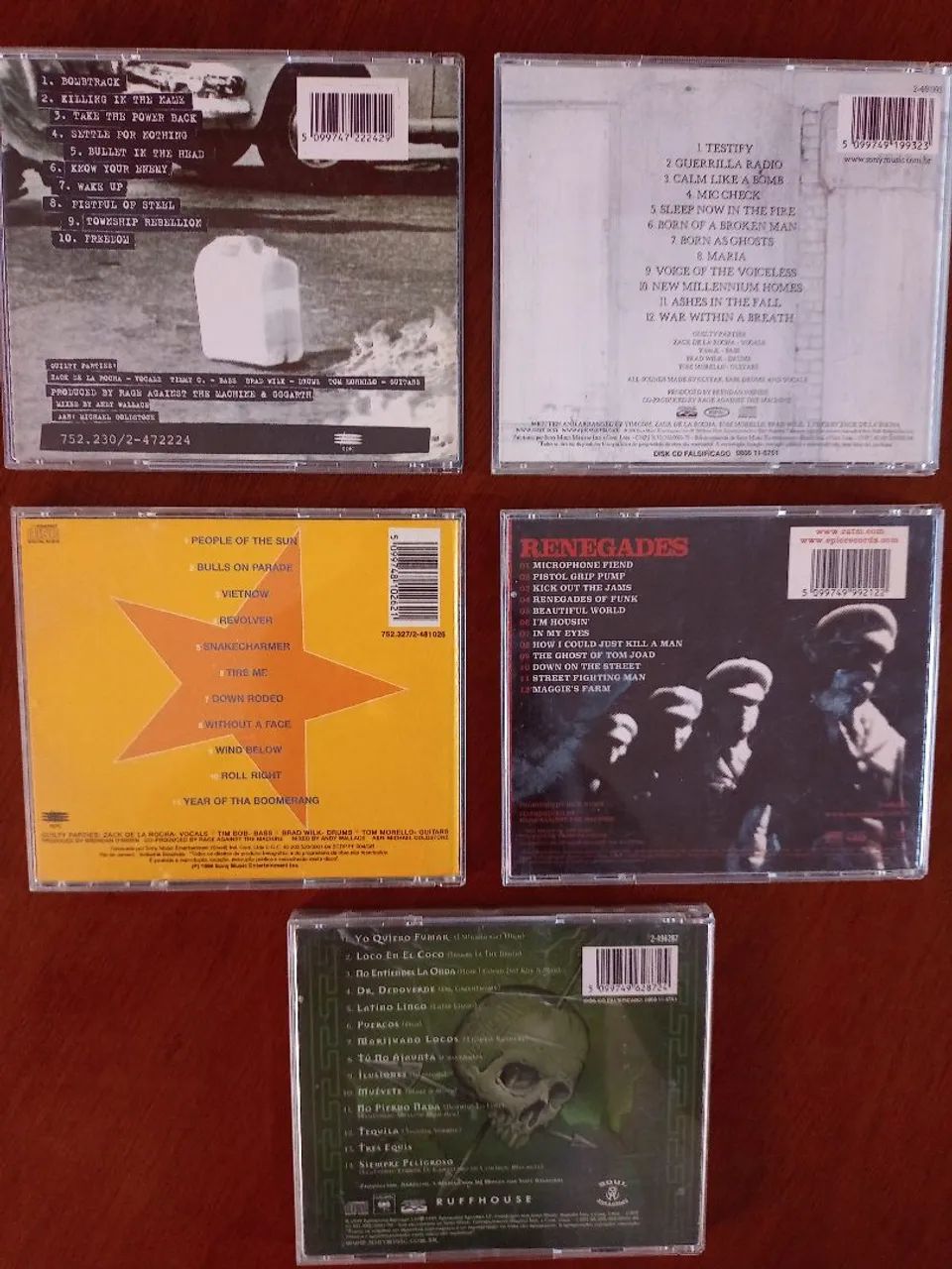CDs Rage Against The Machine e Cypress Hill - Foto 2