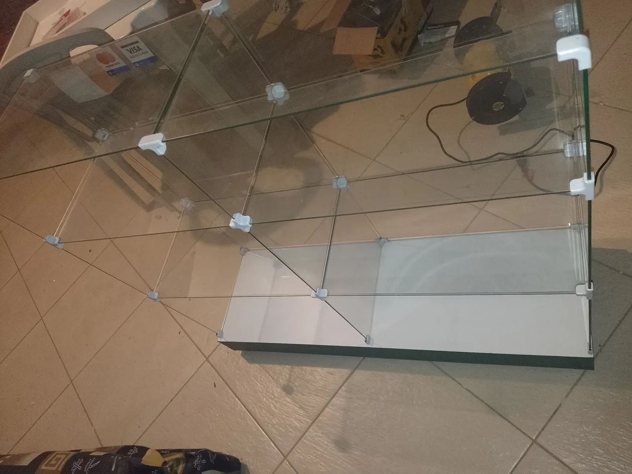 Vitrine de vidro Novinha  - Foto 2