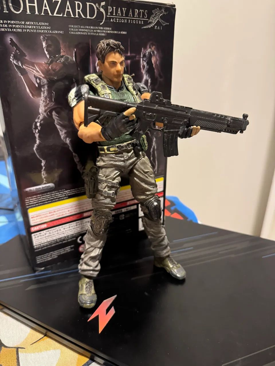 chris redfield resident evil 5  play arts kai  
