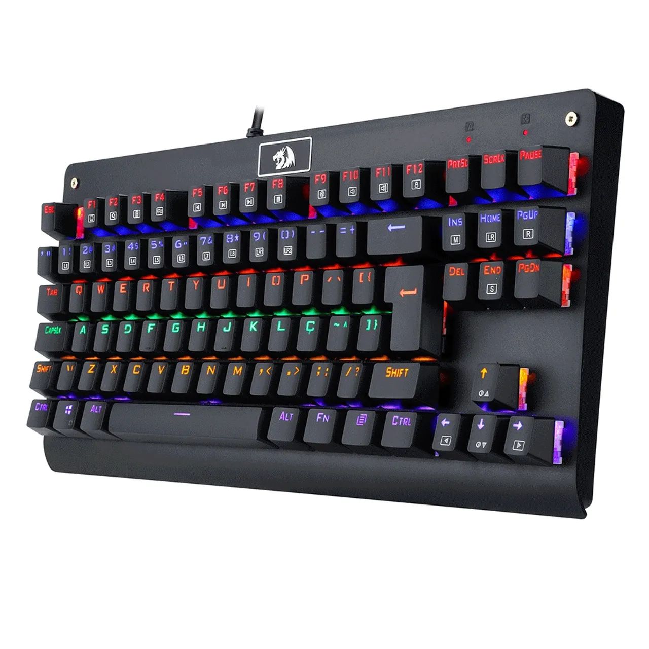 Teclado Dark Avenger preto - Redragon - Foto 2