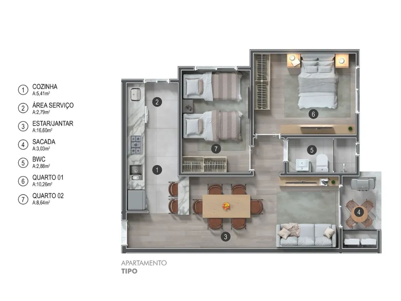 Apartamento à venda no Edifício Guanabara, Sinop, MT - Foto 2