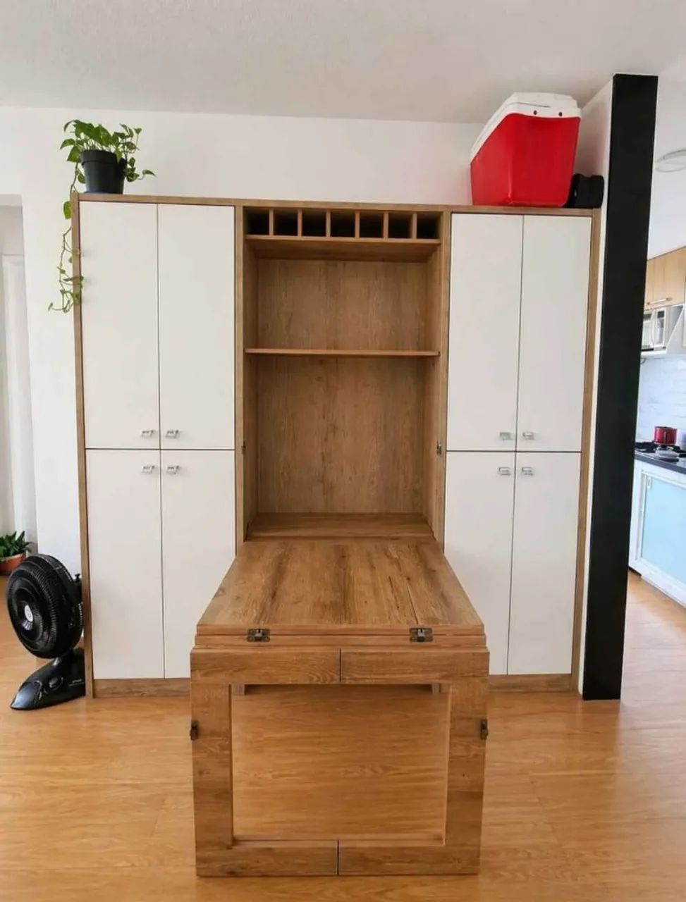 Armário com mesa imbutida - Foto 2