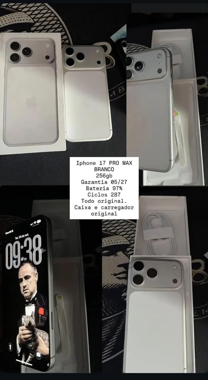 iphone 17 pro Max 256g estado de zero 